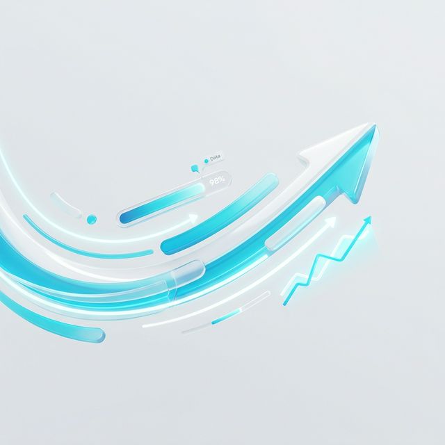 Speed-focused interface illustration